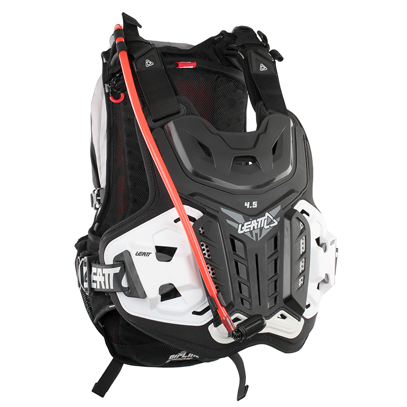 hydration pack with back protector