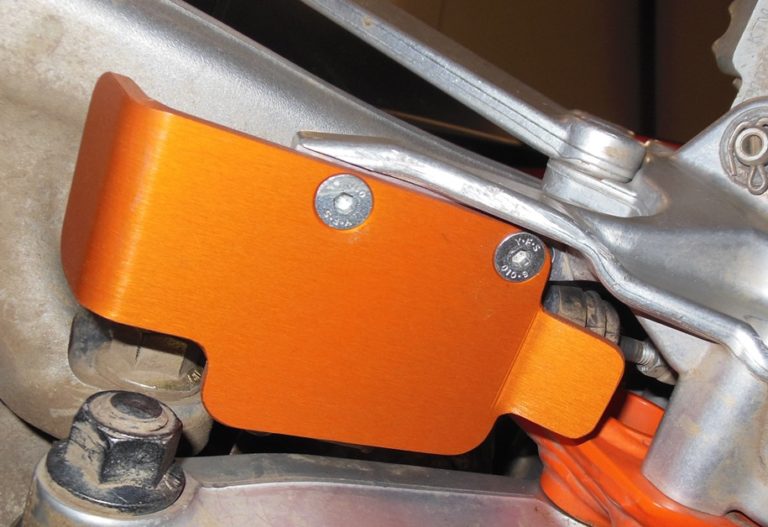 Rear Master Cylinder Guard by Flatland Racing Slavens Racing