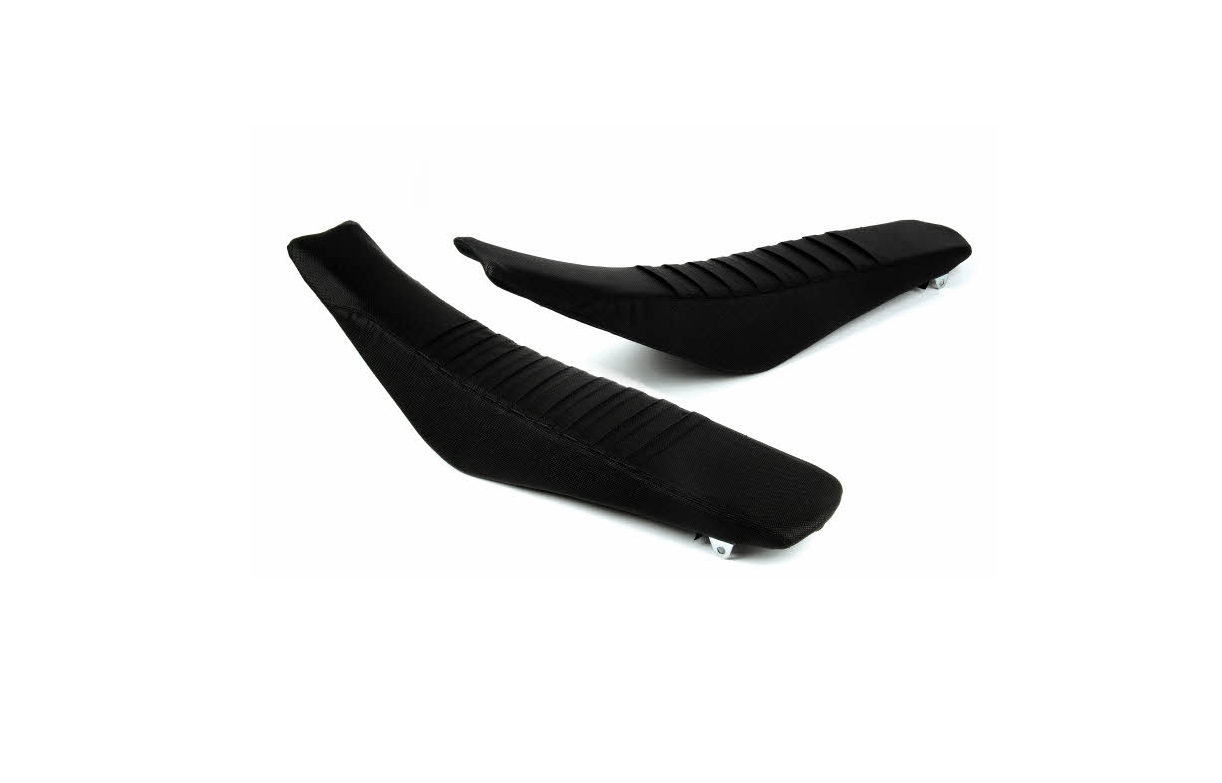 Team Issue Black Pleated Grip Seat Covers For Ktm Husqvarna Team Issue Black Pleated Grip Seat Covers Ktm Husqvarna