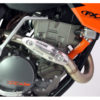 thumbnail image 2 of Dr Dry Universal Exhaust Heat Protector - Stainless Steel 4-Stroke Pipe Guard 2 of 4
