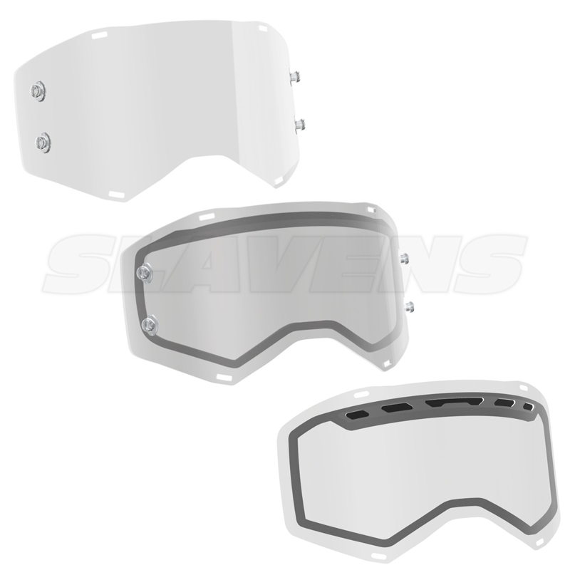 SeeCle 415181 blue replacement lenses for goggles compatible with Scott Prospect mask 