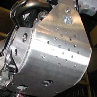 Ricochet Offroad Skid Plate For Yamaha WR450F 2003-2006 - Aluminum Engine Protection